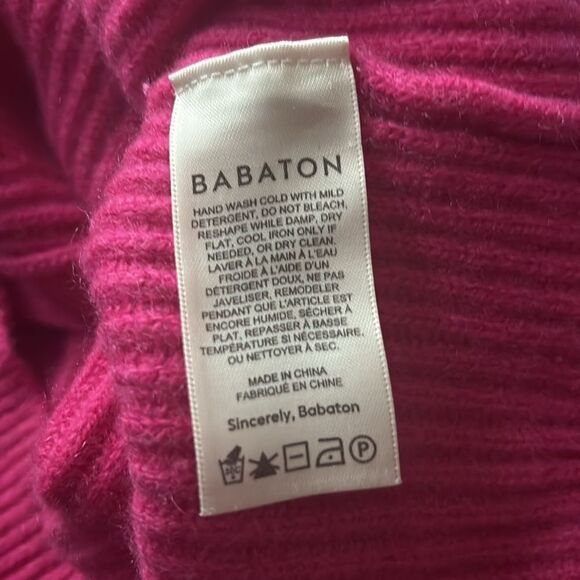 Aritzia Babaton Luxe Cashmere Canberra
Cardigan in Granita
Pink Size X Small - Picture 6 of 10
